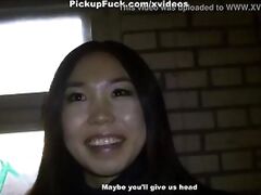 Young Asian sucks dick in the ass and gives